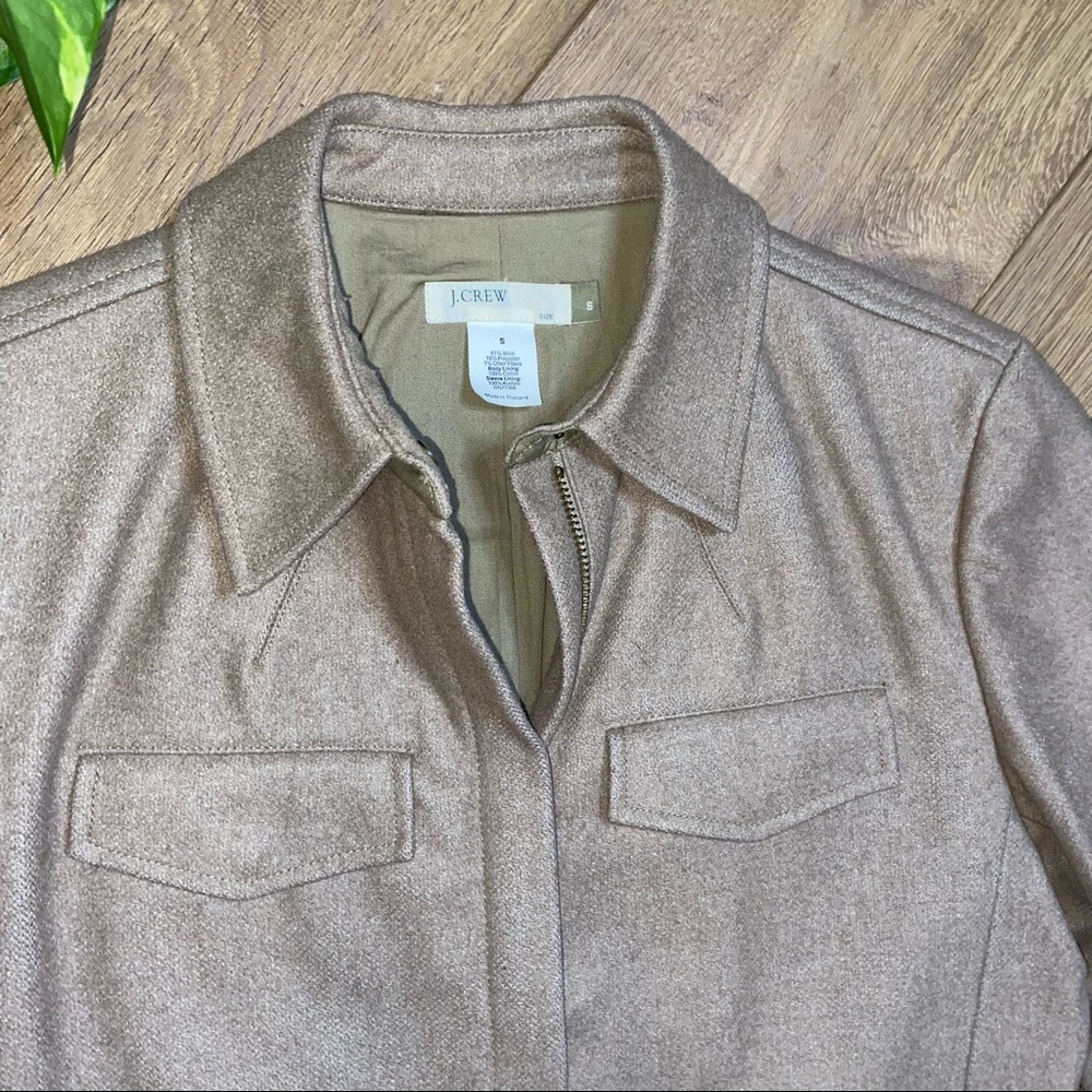 J. Crew Stadium Wool Jacket - image 3